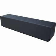 Banc public en béton moderne lebeau moulages beton monobloc 45x45cm_1