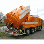 Combiné hydrocureur Renault Premium - 13000 litres - Pompe haute pression Speck P52 - Pompe à vide WPT 720_1