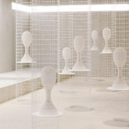 Tête Carton Plié Blanche Ø21 H54 cm Présentation Accessoires_1