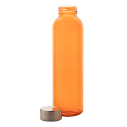 Bouteille de sport en verre transparent - bouchon en acier inoxydable - 500 ml - livrée en boîte cadeau_1