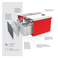 Batterie solaire AGM 100Ah 12V UNITECK - Performances élevées et longue durée de vie_1