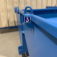 Benne auto-basculante 1 500 L - Réf BBA1500-4218 - 2 000 kg de charge max - Made in France_1