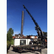 Grue auxiliaire - Série 135000 E ASC Plus - E9F185 - Cormach - pression 310 bar - capacité 7370 kg - moment statique max 136300 daN/m_1