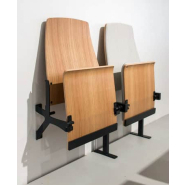 Siège pour auditorium de faible profondeur, adapté aux petits espaces - Edu_1