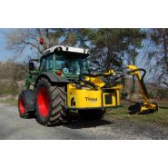Théa - épareuses et broyeurs forestiers, bras droit ou avancé, pivot central 115°_1