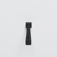 Bras droit 15x15mm - 300 mm - 25x15 mm - noir_1