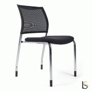 Chaise visiteurs Surf avec dossier en résille - Non, Patins_1