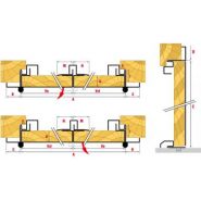 Consonance 2 vantaux - portes blindées de locaux professionnels - blindages de france - 4 paumelles soudées de 140 mm à billes par vantail_1