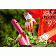 Gants de protection enfant multiusage ROSTAING - Orange Gaston le Hérisson - Taille 6/8 ans - Polyamide et Latex mousse_1