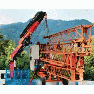 Grue auxiliaire Fassi F295RA e-dynamic - 28,95 tm - bras hydraulique jusqu'à 26,70 m avec jib_1