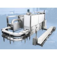 Lavage alvéoles à œufs - laveuses industrielles alimentaires Colussi Ermes - tunnel 1 à 3 lignes_1