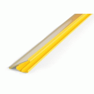 Porte étiquette adaptable TEGOMETALL - 40 x 990 - Blanc pur RAL 9010_1