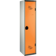 Vestiaire professionnel à cloison centrale, couleur fun, pour vestiaire de cuisine et vestiaire de restaurant - ra3vosb1_1