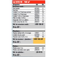 Échafaudage VITO 49 - LOT 160 m2 - Classe 4 : 300 kg/m - Ø 49 mm galvanisé - Longueur 16 m - Hauteur 10 m_1