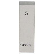 Cale étalon acier classe 1 à l'unité - 1 mm - Tolérance norme DIN 861_1