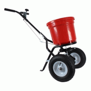 Épandeur centrifuge à engrais - 50 L, débit réglable, cuve en polypropylène - Réf. 713202_1