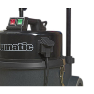 Aspirateur industriel de chantier Numatic TEM390A - Classe M avec filtre H13, capacité 18L et prise auxiliaire 2200W_1
