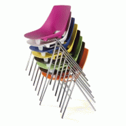 Chaise visiteur empilable et assemblable So Aversa - P25_1