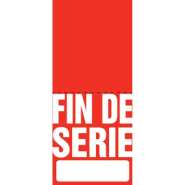 Étiquette chevalet Fin de série Tradition rouge 52x119mm - par 500 - Papier - Zone de prix remisé_1