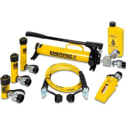 SC05HTBEW - 5 tonnes - Trois vérins hydrauliques avec ensemble de boîte à outils sur roues et pompe à main_1