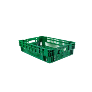 Caisse ajourée 600x400x146 mm - HACCP - 27L - contact alimentaire et empilable_1