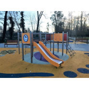 Jeu multi tours tous petits - Aire de jeux conforme EN1176 - Référence BT11306_1