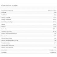 Kn40 - Lave-verre Angelo Po - 30 paniers/heure - Acier inox AISI304 - Poids brut 45 kg_1