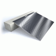 Rampe de seuil en aluminium - GOHY081.051 - Pour fauteuils roulants et déambulateurs - 3 hauteurs disponibles_1