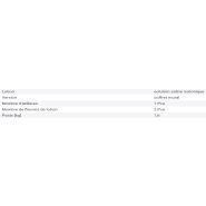 123484W - Coffret mural en mousse rigide avec 2 bouteilles de rince-oeil - Station de rinçage avec solution saline 0,9%_1