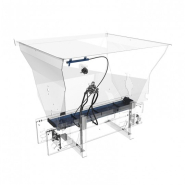 Godet épandeur - Trémie distributrice avec vitesse réglable - Compatible tracteur, chargeuse et télescopique_1