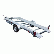 PORTE VOITURE 361x185x11 avec petites rampes fixes PTAC : 1600 kg avec  2 cales et 1 treuil inclus_1