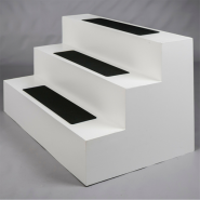 Bande antidérapante extérieure / intérieure en aluminium - Application simple au maillet en caoutchouc_1