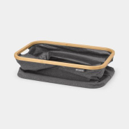 Panier à linge pliable Brabantia - 40 litres - Pepper Black - Stockage facile et compact_1