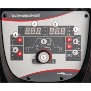 Poste à souder professionnel Schweisskraft 323 AC/DC IMPULSION - TIG Inverter avec mémoire 9 programmes et refroidissement optionnel_1