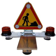 Barre Triflash 500 et Gyrophares - Magnétique - Classe 1 - 254492S_1