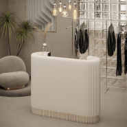 Comptoir Papéa blanc L109x27x108 cm_1