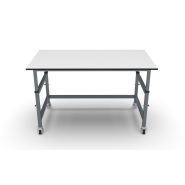 Table de laboratoire réglable manuellement pour un confort optimal