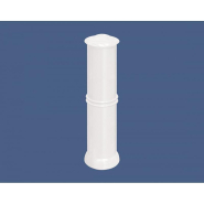 Borne Agora - Fonte d'acier - Hauteur 720 mm - Finition acier peint sur zinc - Fixation fixe ou amovible_1