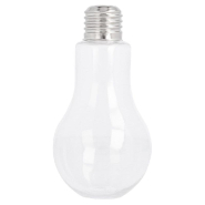 Flacon ampoule PET transparent + bouchon aluminium 200ml Ø6,7x12,3cm - par 200_1