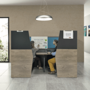 In'team - Banquette et Box acoustiques Burocéan - Confort et intimité pour espaces ouverts_1