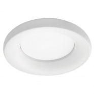 Plafonnier saillie Fred L LED 25W - 1850 lm - 3000K - Noir - Diamètre 298 mm - Aluminium et polycarbonate_1