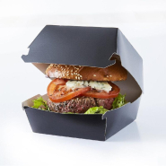 Boîte burger noire taille M L.14xP.12,5xH.8cm - par 50_1