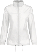 Coupe-vent femme Sirocco - Réf: CGJW902 - Marque B&C - 100% nylon Taffeta - Pliable avec capuche_1