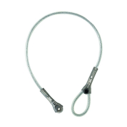 Élingue d'amarrage Wire Stop - Petzl - Acier galvanisé 6,5 mm - Normes CE EN 795 B, TS 16415, NFPA 1983_1