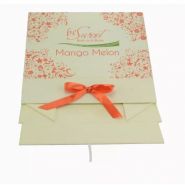 Boîte cadeau pliante en papier crème 157gsm - Impression CMYK pour emballage de sucreries - Zeal-X Packing_1