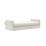 INNOVATION LIVING - Canapé design Pascala convertible lit 200x140 cm - Tissu Vivus Dusty Off White - Élégance et durabilité_1