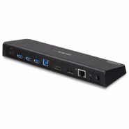 Station d'Accueil USB 3.0 Double àÉcran avec HDMI et DisplayPort 4K - USB 3.0 vers 4x USB-A, Ethernet_1