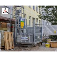 Monte-charges à crémaillère GEDA 500 Z DUO - charge 500 kg - plateforme pivotable et basculante_1