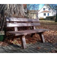 Banc public Piccadilly en matière Hanit - classique et élégant_1