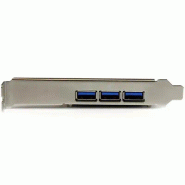 Carte contrôleur PCI Express à  4 ports USB 3.0 - 3 externes 1 interne - Adaptateur PCIe USB avec UAS_1